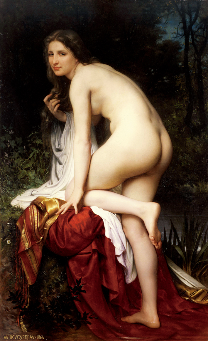  阿道夫·布格罗 Adolphe Bouguereau —— 浴女 (2)